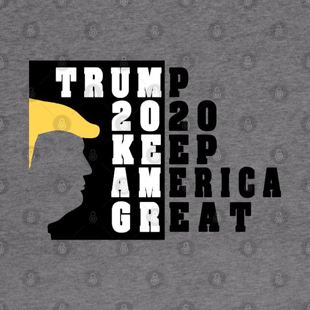 Trump 2020 Keep America Great by BaronBoutiquesStore